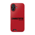 DMNSTRTR Card Holder Phone Case - Red
