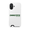 DMNSTRTR Card Holder Phone Case - White & Green